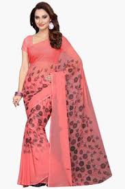 Party Wear Georgette, Satin Designer Saree