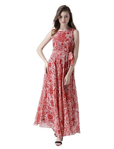 MsFQ Women's A-Line Maxi Dress